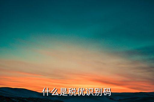 什么保單有稅優(yōu)識(shí)別碼，什么是稅優(yōu)識(shí)別碼