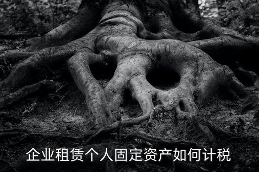 出租固定資產(chǎn)交什么稅，企業(yè)租賃個(gè)人固定資產(chǎn)如何計(jì)稅