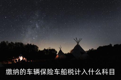 繳納車船稅后會(huì)給什么憑據(jù)，繳納的車輛保險(xiǎn)車船稅計(jì)入什么科目