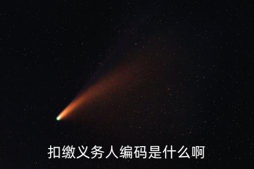 江西扣繳義務人編碼是什么，扣繳義務人編碼是什么號它和納稅人識別號是一個號嗎