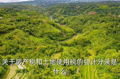 房產(chǎn)稅和土地使用稅計入什么科目，房產(chǎn)稅和土地稅應該用哪個科目核算
