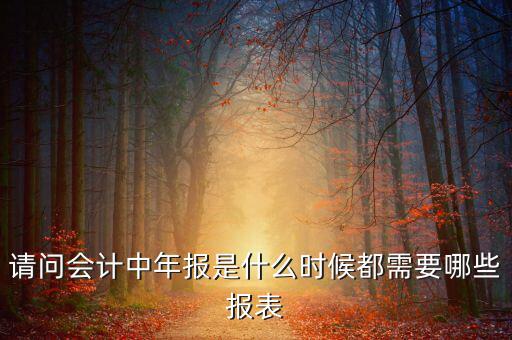 報稅年報都準備什么時候，年報需要報什么表什么時間報
