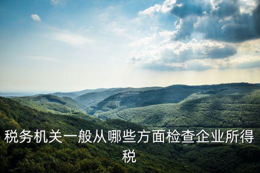 高企稅務(wù)審查查什么，稅務(wù)局查賬都查些什么