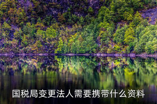 稅務(wù)變更法人需要什么資料，國稅局變更法人需要攜帶什么資料