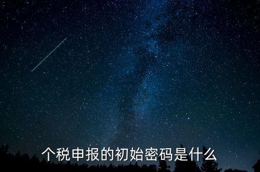 個稅查詢密碼是什么意思，個人所得稅明細(xì)申報向稅務(wù)機(jī)關(guān)提交的使用哪個密碼 是幾位