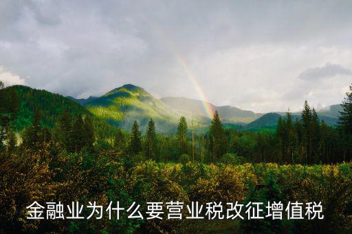 金融業(yè)交什么稅營(yíng)改增，2016營(yíng)改增范圍金融業(yè)稅率是多少