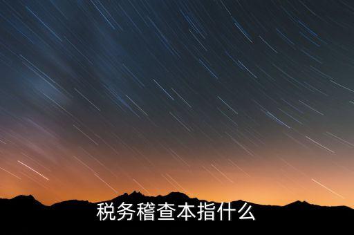 什么是稅務稽查協(xié)查，稅務稽查本指什么
