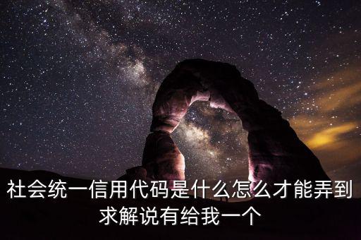 社會(huì)信息用代碼是什么樣的，深圳碼統(tǒng)一社會(huì)信用代碼是什么
