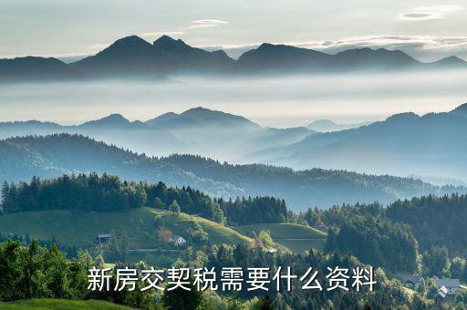 房屋交稅需要什么材料，單位繳納房產(chǎn)稅要帶什么資料
