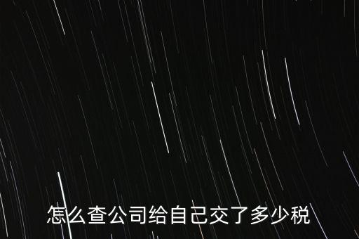 如何查公司的繳稅，現(xiàn)在查公司是否交納稅怎樣查