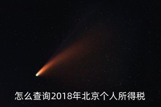 北京如何查納稅記錄，2018年北京個(gè)人所得稅繳納記錄查詢?nèi)绾尾?/></a></span><span id=
