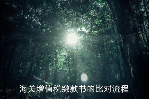 海關(guān)繳款書如何比對(duì)，海關(guān)進(jìn)口增值稅準(zhǔn)用繳款書的數(shù)據(jù)采集和比對(duì)