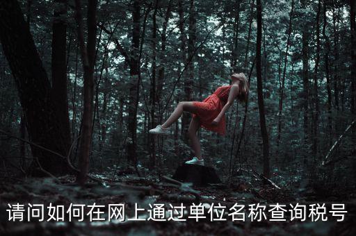 如何通過公司名稱查稅號，知道公司名字怎么查稅號嗎
