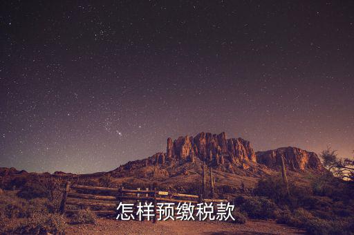 在電子稅務(wù)局網(wǎng)上如何預(yù)繳稅款，具體網(wǎng)上繳納稅款流程