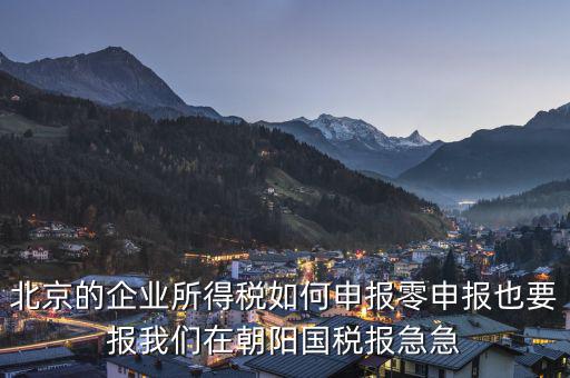 北京市各種稅如何申報(bào)，城建稅和教育費(fèi)附加是該在地稅交網(wǎng)上怎樣申報(bào)