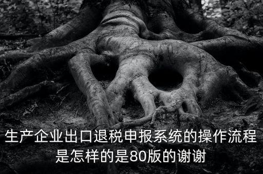 如何出口退稅系統(tǒng)，出口退稅需要什么資料