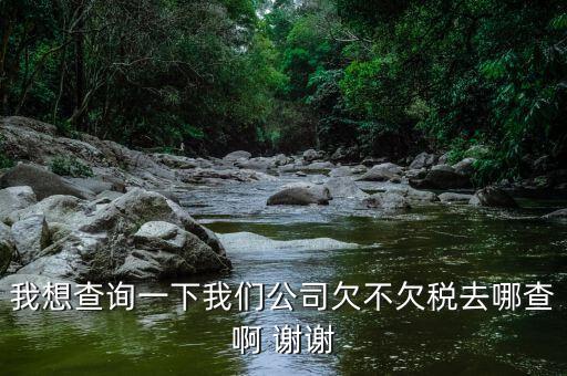 如何查詢企業(yè)欠稅信息，稅務(wù)欠稅信息如何查詢