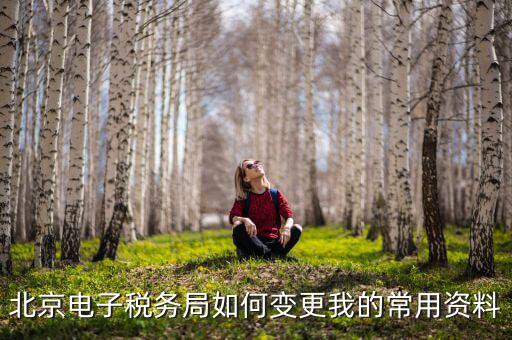 如何在北京納稅人網(wǎng)變更信息，北京電子稅務(wù)局如何變更我的常用資料