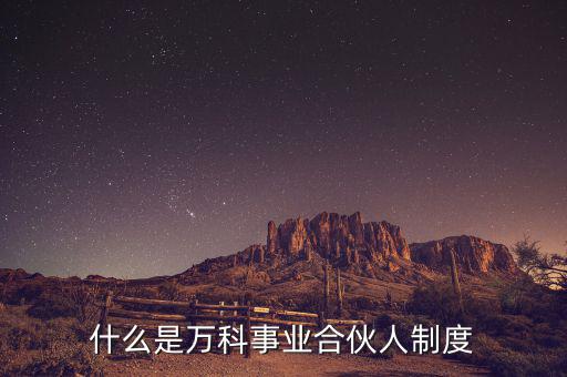 什么是萬科事業(yè)合伙人制度，萬科的事業(yè)合伙人制度與之前推行的股票期權(quán)激勵(lì)計(jì)劃存在哪些不同