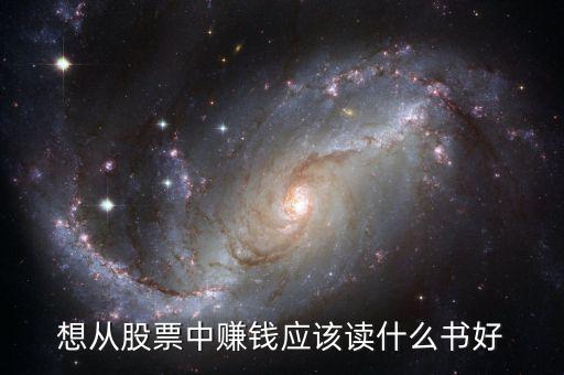想從股票中賺錢(qián)應(yīng)該讀什么書(shū)好