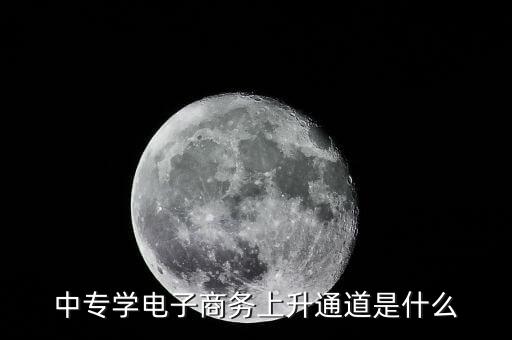 中專學電子商務(wù)上升通道是什么