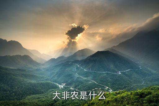 大非農(nóng)是什么，什么是非農(nóng)行情大非農(nóng)又是什么意思