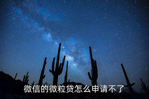 微粒貸為什么申請失敗，今天申請了一下QQ里面的微粒貸結果打電話了解情況以后就申請
