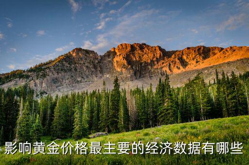 什么數(shù)據(jù)會影響黃金，影響黃金價(jià)格最主要的經(jīng)濟(jì)數(shù)據(jù)有哪些