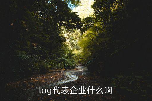 標志著企業(yè)真正形成的是什么，log代表企業(yè)什么啊