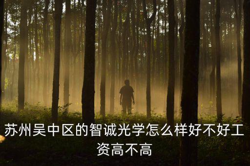 智誠(chéng)光學(xué)里面主要生產(chǎn)什么，蘇州智誠(chéng)光學(xué)公司怎么樣