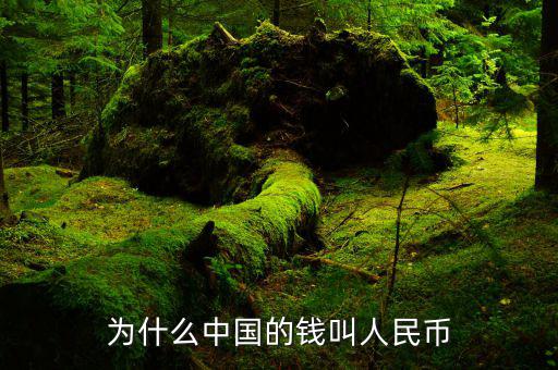 中國的貨幣為什么叫人民幣，為啥中國的錢叫人民幣