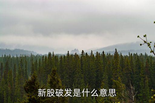 定增破發(fā)股是什么意思，增發(fā)股破發(fā)是什么意思