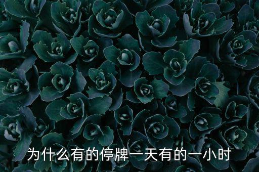 什么情況下停牌一小時，當(dāng)日委托幾點(diǎn)起有效要是停牌一小時幾點(diǎn)開始
