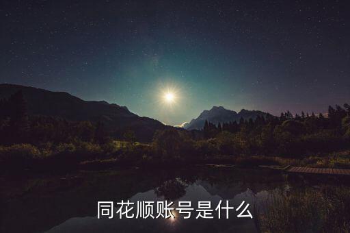 同花順主板賬戶是什么，同花順模擬炒股的交易賬號是什么