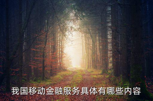 金融服務(wù)包括什么，銀行金融服務(wù) 主要指哪些事