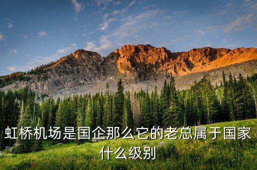 機(jī)場(chǎng)董事長(zhǎng)什么級(jí)別，虹橋機(jī)場(chǎng)是國(guó)企那么它的老總屬于國(guó)家什么級(jí)別