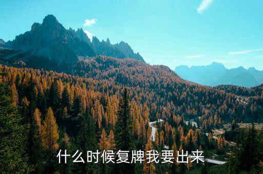 廣晟有色什么時(shí)候復(fù)牌，廣晟有色股票