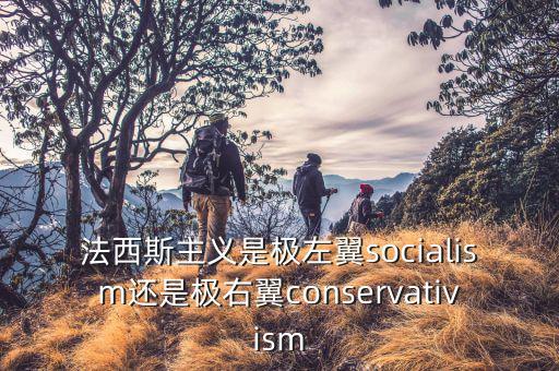極右翼是什么意思，法西斯主義是極左翼socialism還是極右翼conservativism
