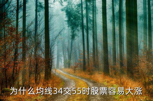 為什么55均線最主要，為什么均線34交55時股票容易大漲