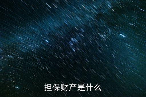 擔(dān)保法定產(chǎn)區(qū)是什么意思，擔(dān)保財(cái)產(chǎn)是什么