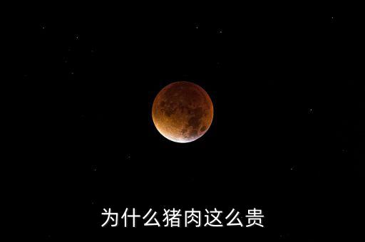 豬那么多為什么豬那么貴神回復，為什么豬這么貴