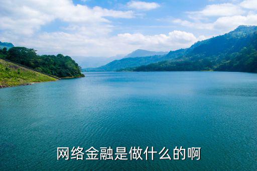 網(wǎng)絡(luò)金融部是做什么的，網(wǎng)絡(luò)金融是做什么的啊