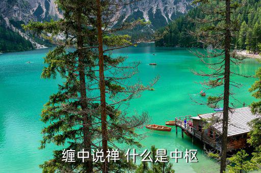 什么是行情中樞，纏中說禪 什么是中樞