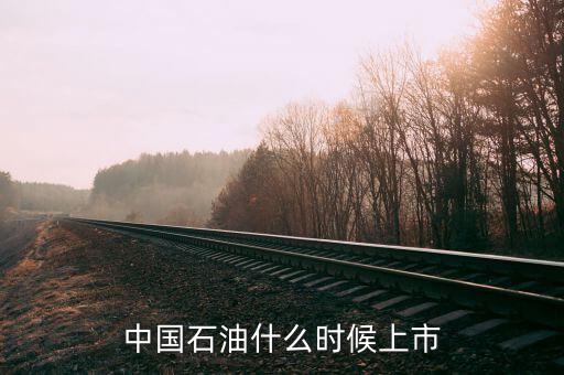 中國(guó)石油什么時(shí)候上市，中石油申購(gòu)?fù)瓿珊蟮纳鲜袝r(shí)間