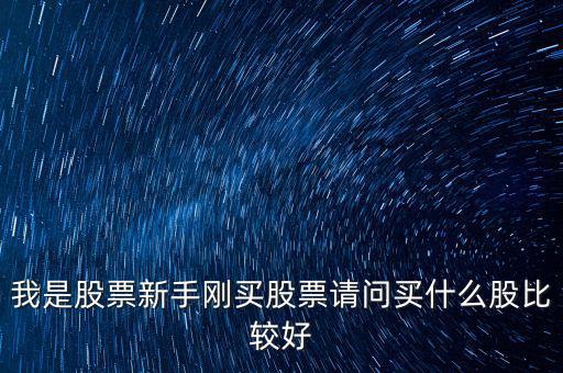 新手買(mǎi)什么股票好，我是股票新手剛買(mǎi)股票請(qǐng)問(wèn)買(mǎi)什么股比較好