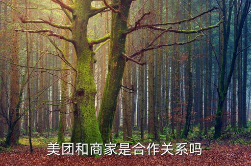 美團商戶合作什么意思，美團和商家是合作關系嗎