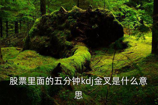 什么叫kdj金叉，KDJ快金叉是什么意思
