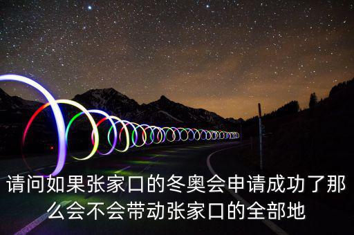 請問如果張家口的冬奧會申請成功了那么會不會帶動(dòng)張家口的全部地