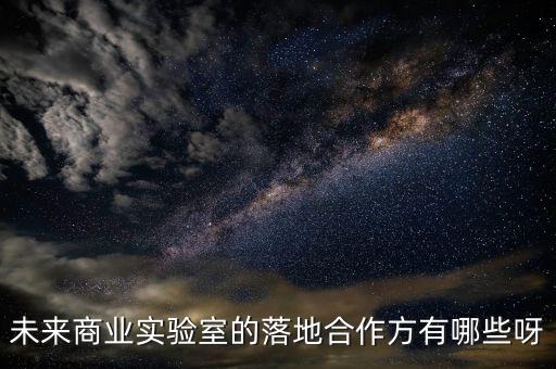 未來商業(yè)實(shí)驗室的落地合作方有哪些呀