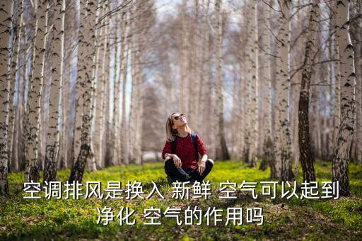 空調排風是換入 新鮮 空氣可以起到凈化 空氣的作用嗎